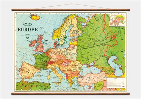 Vintage Europe Map – Wall Discovery