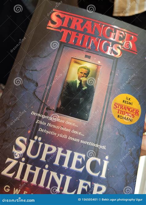 Stranger Things Book Suspicious Minds Editorial Photo - Image of ...