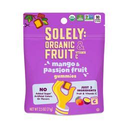 Solely Organic Fruit Gummies, Mango & Passion Fruit | Thrive Market