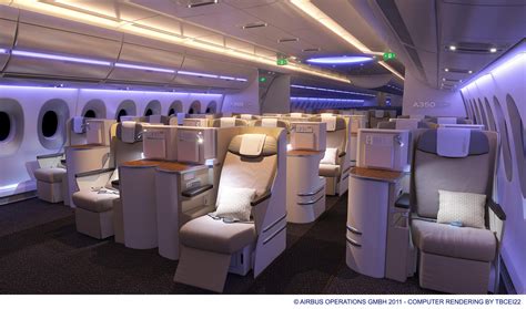 Photos: Interior Tour of the Airbus A350 XWB - AirlineReporter : AirlineReporter