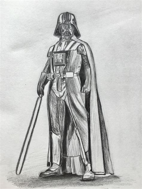 Darth Vader sketch :)! : r/StarWars