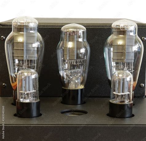 vacuum tube amplifier Stock Photo | Adobe Stock