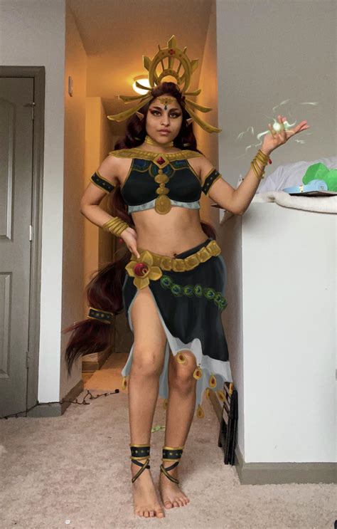 My Riju Cosplay!! : r/Breath_of_the_Wild