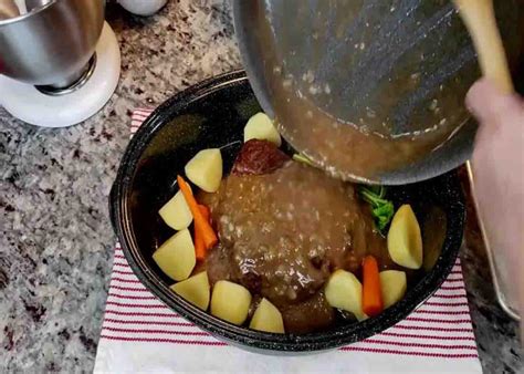 Slow-Cooked Pot Roast & Gravy Recipe