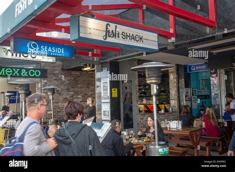 Restaurants and cafes in Manly beach, Sydney,Australia Stock Photo - Alamy