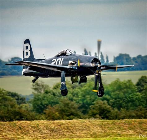 Petri Kauppi on Instagram: “Grumman Bearcat landing at Duxford #avgeek ...