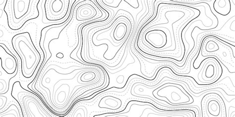 Premium Vector | Topographic contour map on white background vector grid map