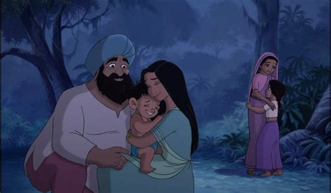 *RANJAN's FATHER, RANJAN & MESSUA (Ranjan's mother) & SHANTI & HER MOTHER ~ The Jungle Book 2 ...