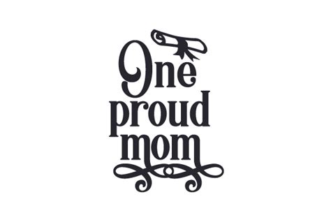 One Proud Mom SVG Cut file by Creative Fabrica Crafts · Creative Fabrica