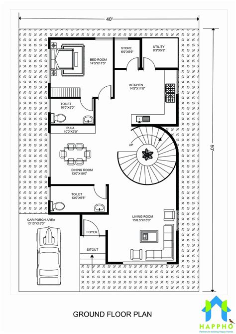 40X50 House Plans: How To Choose The Perfect Design For Your Home - House Plans