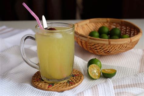 Limau Asam Boi / Lime & Plum Juice - 3 Ingredients - New Malaysian Kitchen