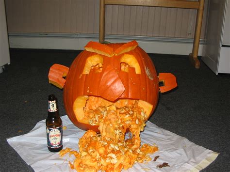 Barfing Pumpkin | Flickr - Photo Sharing!