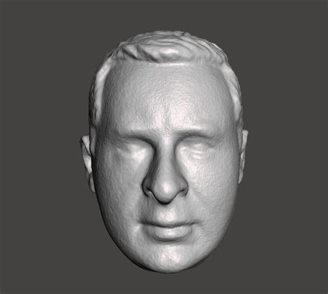 STL file WWE WWF LJN Style Dave Hebner Referee Custom Head Sculpt 🤼・3D printable model to ...