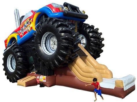 Monster Truck Combo Moonwalk Slide Bouncing Fun - Austin Texas from Austin Bounce House Rentals ...