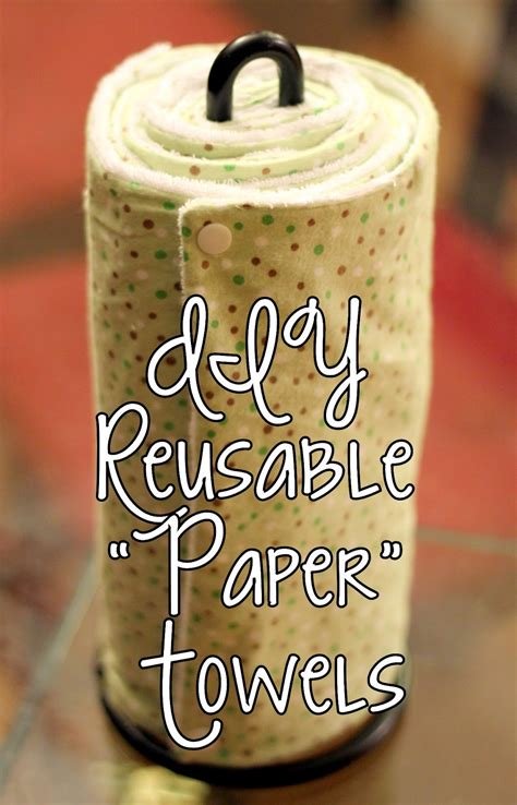 homevolution: DIY Reusable "Paper" Towels