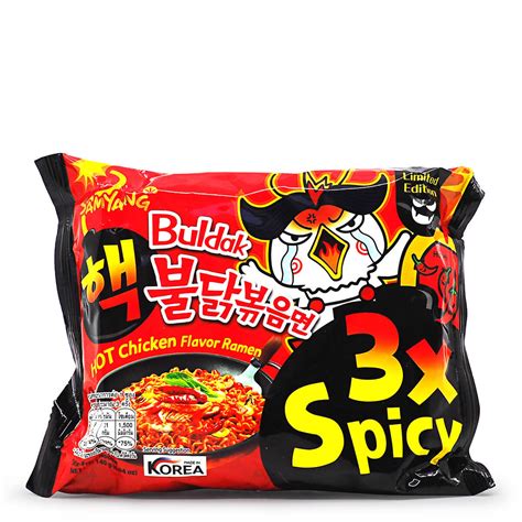 Samyang Limited Edition 3x Spicy Hot Chicken Ramen Noodles – ChilliBOM