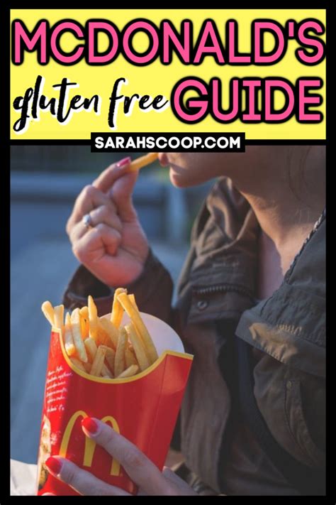 McDonald's Gluten-Free Restaurant Guide | Sarah Scoop