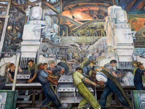 Diego Rivera; Detroit Industry; 1932-33 | Detroit institute of arts ...