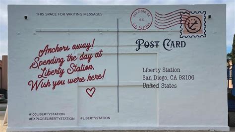 Liberty Station adds new postcard mural - SDtoday