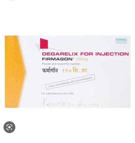 Degarelix Ferring Firmagon 120 Mg Injection, Warning and Precaution: Prostate Cancer, Packaging ...