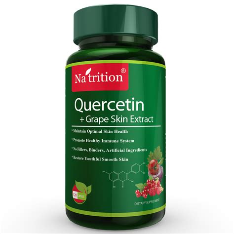 Quercetin Plus Grape Skin Extract Capsules - Na'trition