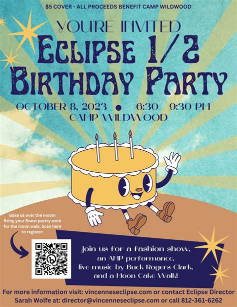 Eclipse 1/2 Birthday Party - Vincennes/Knox County VTB
