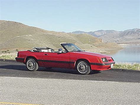 Jalapena Red 1985 Ford Mustang Convertible - MustangAttitude.com Photo Detail