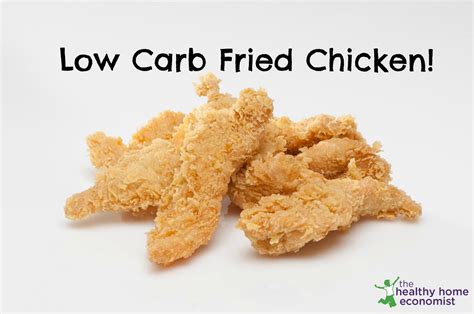 Low Carb Fried Chicken Recipe | Healthy Home Economist