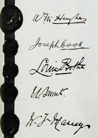 Image: Treaty of Versailles signatures - Australia, South Africa, New ...