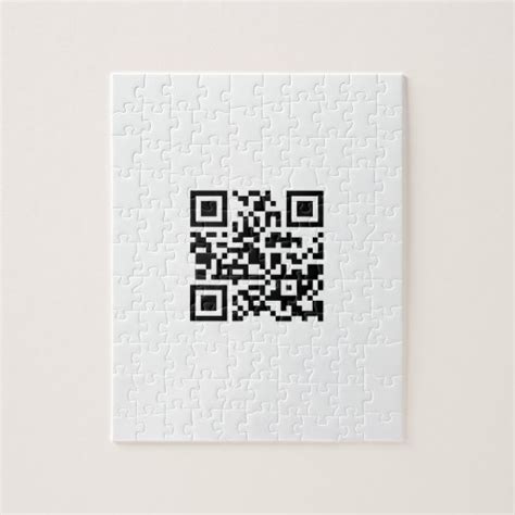 QR Code Puzzle | Zazzle