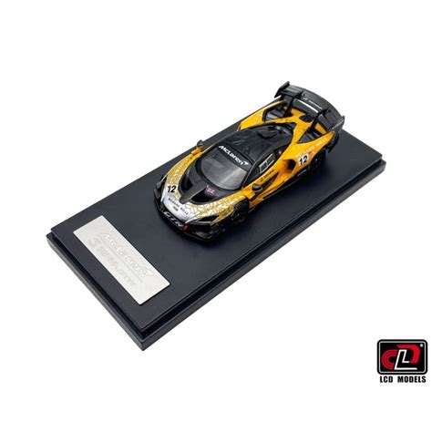 McLaren Senna GTR Yellow By LCD Models - MINIATURE TOY SHOP