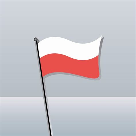 Illustration of Poland flag Template 13257982 Vector Art at Vecteezy