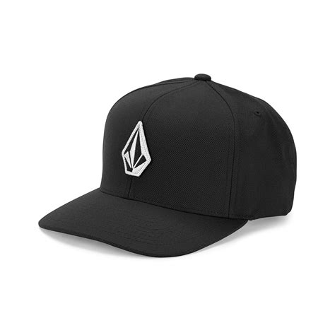 Volcom Stone 5panel Snapback Hat in Black for Men - Lyst