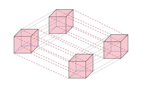 Produce drawings of the regular cube, the 4 dimensional cube | Quizlet