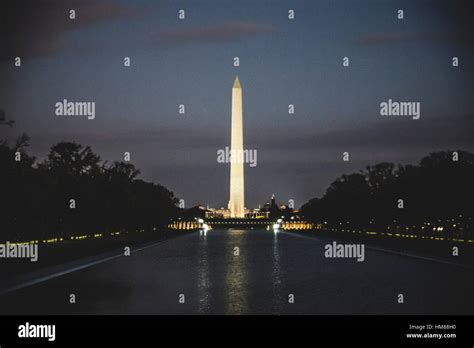 Washington Monument at Night, Washington, DC, USA Stock Photo - Alamy