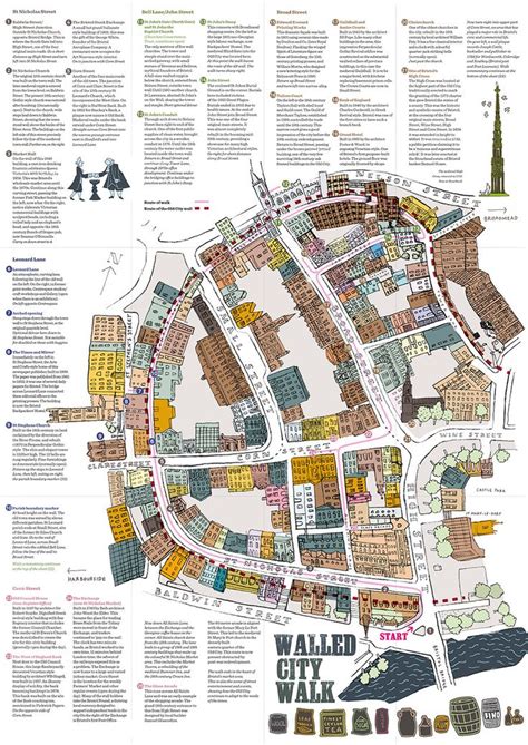 Bristol map, Bristol city centre, City maps