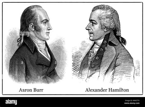 Duel aaron burr alexander hamilton hi-res stock photography and images - Alamy