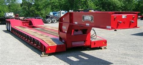 Used Lowboy Heavy Haul Trailers - Export Specialist