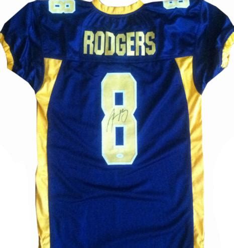 Aaron Rodgers autographed Jersey (California)