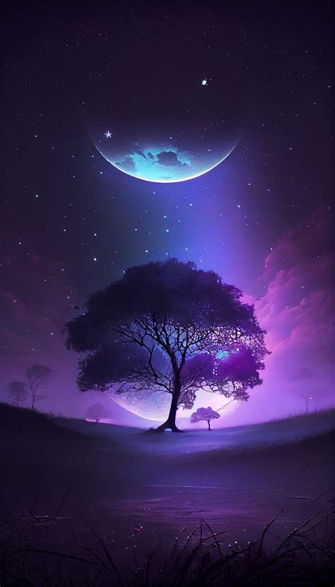 Purple Moonlight by wonderlandartworks on DeviantArt