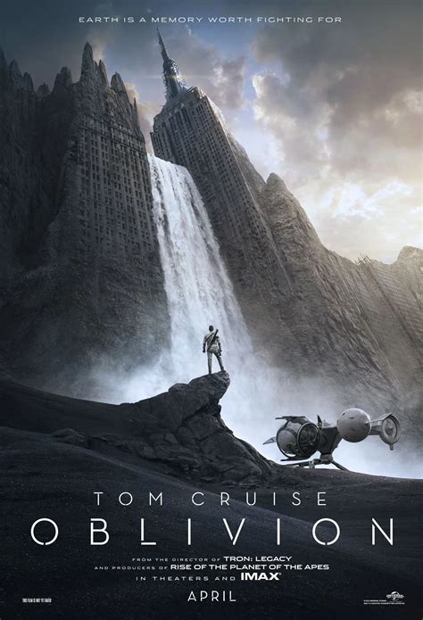 'Oblivion' Poster: Tom Cruise Is Our Last Hope!