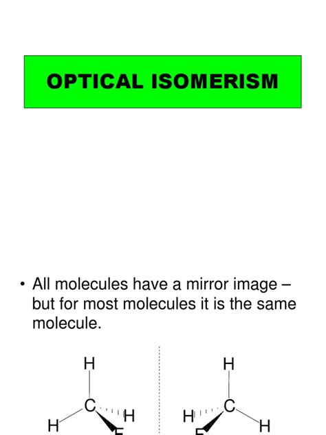 Optical Isomerism | Chirality (Chemistry) | Isomer