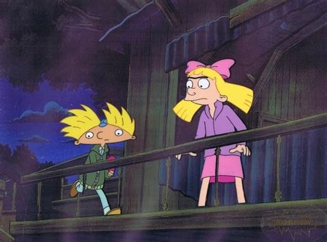 Hey Arnold! ORIGINAL 1990S NICKELODEON PRODUCTION CEL Helga | 1990s ...