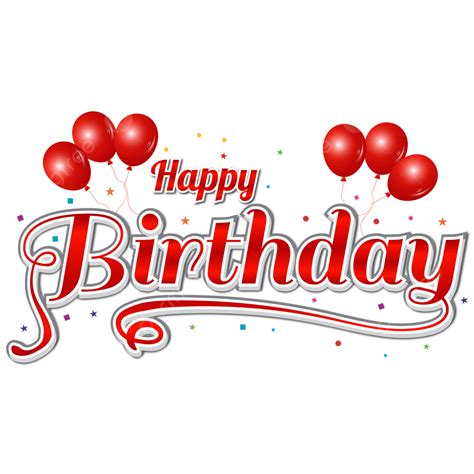 Happy Birthday Read Text, Happy Birthday, Birthday, Birthday Text PNG and Vector with ...