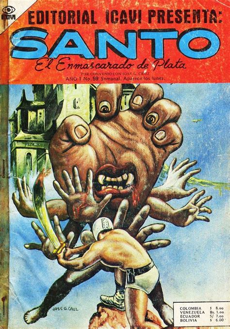 Santo #59 | Comics, Comic book covers, Comic art