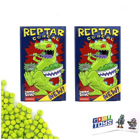 Rugrats Reptar Cereal Box Candy Tin | lupon.gov.ph