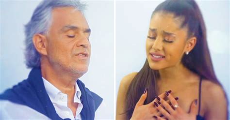 Andrea Bocelli And Ariana Grande Perform An Unforgettable Duet | MetaSpoon