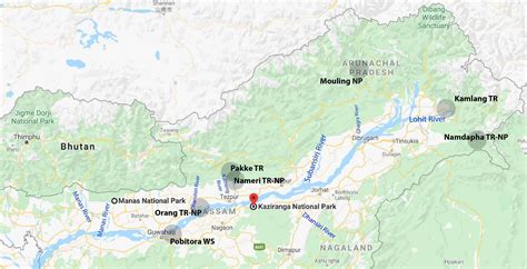 Arunachal Pradesh National Parks, Tiger Reserves and Wildlife Sanctuaries - PMF IAS