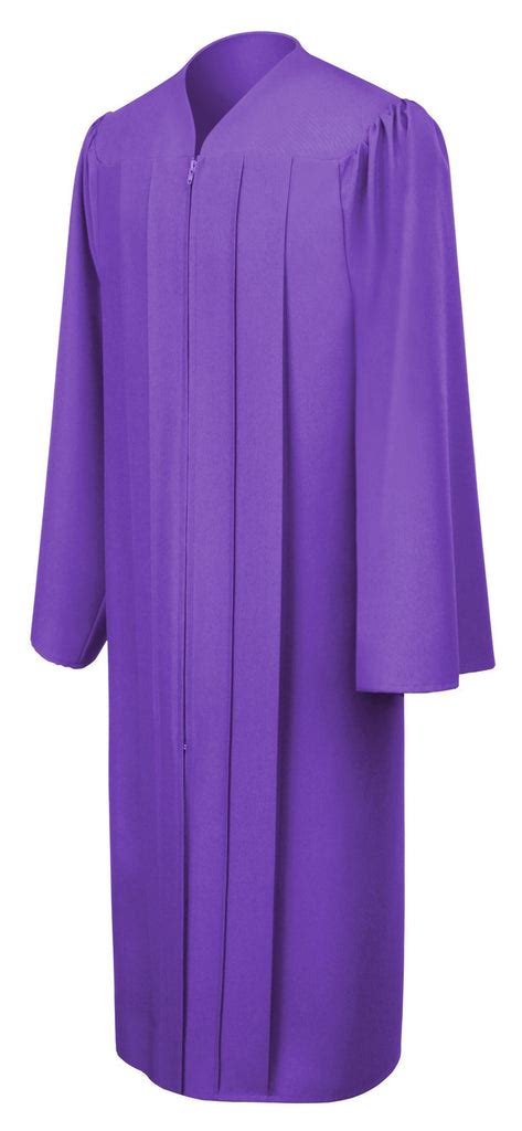 Matte Purple Choir Robe - Churchgoers