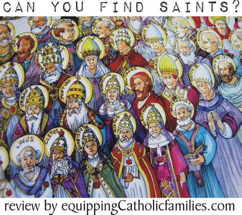 Can YOU find SAINTS? - Equipping Catholic Families